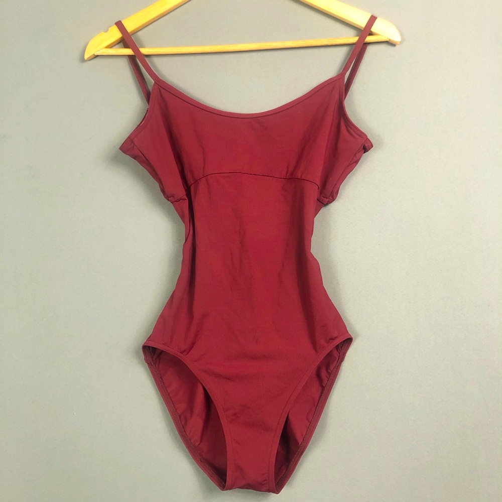 Capezio Burgundy Leotard